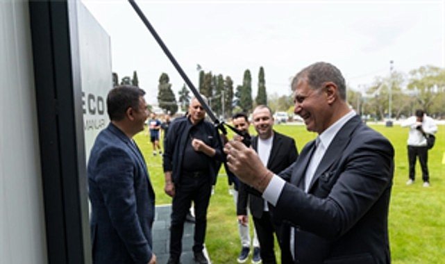 Spor istasyonlarının dördüncüsü Kültürpark’ta açıldı