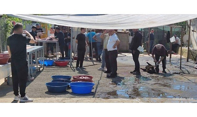 Maltepe’de kaçak kurban kesimine sıkı denetim