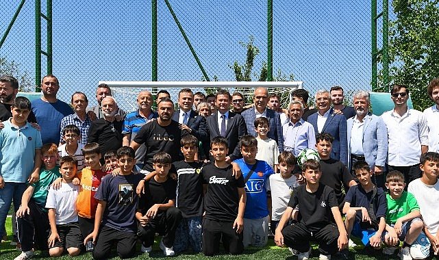 Başkan Erkan Aydın Osmangazi’yi Spor Tesisleriyle Donatıyor