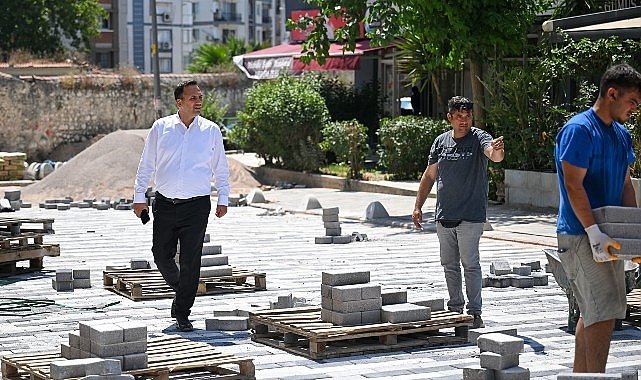 Bornova’nın kalbi yeniden doğuyor