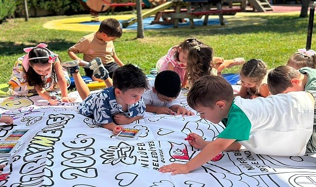 Nilüferli miniklerde karne heyecanı