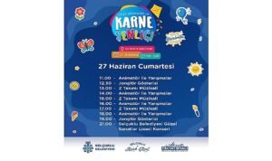 Selçuklu’da Hafta Sonu Karne Şenliği ile Geçecek