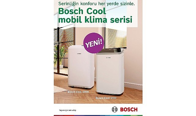 Bosch Home Comfort Group, Yeni “Cool” Mobil Klima Serisiyle Yaz Sezonunu Eksiksiz Karşılıyor