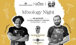 Dünyanın Ödüllü Kokteyl Barı Panda & Sons, GloriaSerenity Resort’ta Miksoloji Tutkunlarıyla Buluşuyor