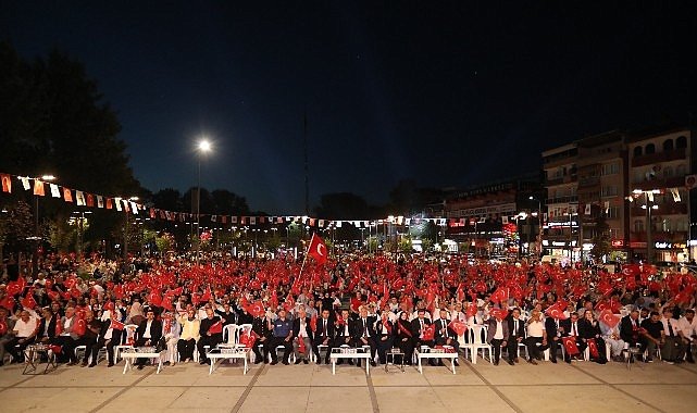 İnegöl 15 Temmuz’un 10’uncu Yılında Millî İrade İçin Tek Yürek Oldu