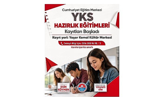 Maltepe Belediyesi’nin YKS hazırlık kursu kayıtları başladı