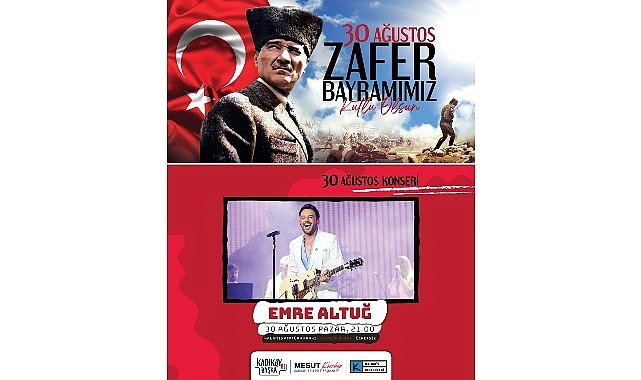 Kadıköy’de 30 Ağustos Zafer Bayramı coşkusu