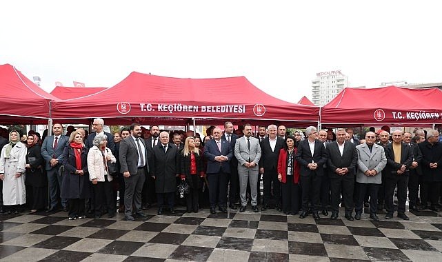 Keçiören’de Atatürk Anılarak Cumhuriyet Bayramı Kutlandı